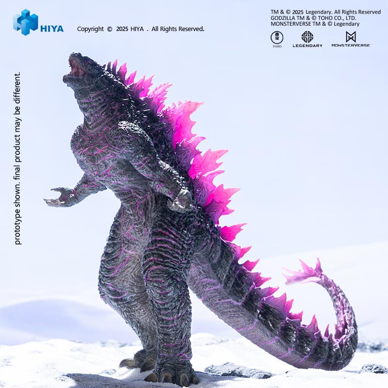 Hola Stylist Series Godzilla x Kong: El Nuevo Imperio Godzilla Evolution Versión Translúcida. 