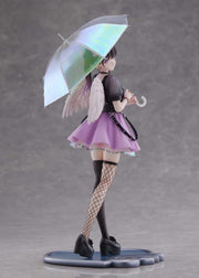 Golden Head Fukahire Illustration „Öffne deinen Regenschirm und schließe deine Flügel“ Mihane Figur im Maßstab 1:7