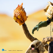 HIYA Exquisita Mini Serie 1/18 Escala 4 pulgadas JUDGE DREDD Judge Anderson VS The Dark Judges Figura de acción