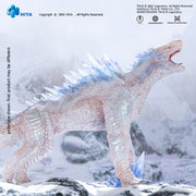 Estatua de PVC translúcida de Godzilla x Kong: El Nuevo Imperio Shimo de la serie Stylist de HIYA, escala 1/6.7 pulgadas. 