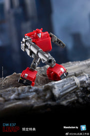 Dr.Wu & Mechanic Studio DW-E37 Leap Cliffjumper & DW-E38 Pulse Gun Shockwave Toy Color Version Set of 2
