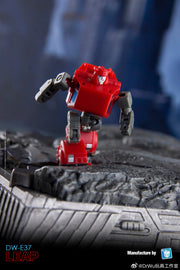Dr.Wu & Mechanic Studio DW-E37 Leap Cliffjumper & DW-E38 Pulse Gun Shockwave Toy Color Version Set of 2