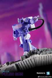 Dr.Wu & Mechanic Studio DW-E37 Leap Cliffjumper & DW-E38 Pulse Gun Shockwave Toy Color Version Set of 2