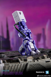 Dr.Wu & Mechanic Studio DW-E37 Leap Cliffjumper & DW-E38 Pulse Gun Shockwave Toy Color Version Set of 2