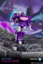 Dr.Wu & Mechanic Studio DW-E37 Leap Cliffjumper & DW-E38 Pulse Gun Shockwave Comic Version Set of 2