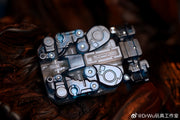 Dr.Wu & Mechanic Studio DW-E61T Brutality Slugfest & DW-E62T Slaughter Overkill Transparent Version Set of 2