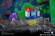 Dr. Wu &amp; Mechanic Studio DW-E02S Monitor Soundwave y DW-E16S Sound Master Blaster Versión Transparente (Set de 2)