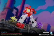 Dr. Wu &amp; Mechanic Studio DW-E02S Monitor Soundwave y DW-E16S Sound Master Blaster Versión Transparente (Set de 2)