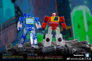 Dr. Wu &amp; Mechanic Studio DW-E02S Monitor Soundwave y DW-E16S Sound Master Blaster Versión Transparente (Set de 2)