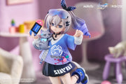 [Vorbestellung] Ribose Honkai: Star Rail Rise Up+ Chibi Cat Series Silver Wolf Figur