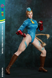 Play Toy 1/6 P020-B Blue Fighting Female Warrior Cammy