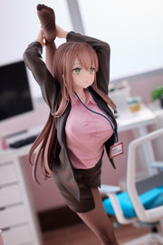 Figura a escala 1/6 de OL-chan que no quiere ir a trabajar (versión rosa) de Magi Arts 