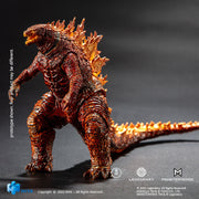 HIYA Exquisita Serie Básica Ninguna Escala 7 Pulgadas Godzilla Rey de los Monstruos Burning Godzilla Figura de Acción 