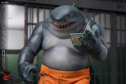 [Pre-Order] Red Star Toys 1/6 RS-0001 King Shark The Shark Chief