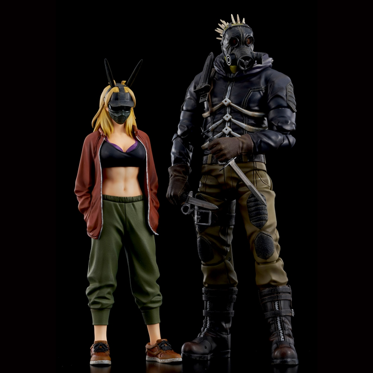Sentinel Toys 1/12 Dorohedoro Kaiman und Nikaido 2er-Set