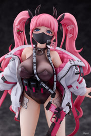 Bibi Buttons T-Track Illustration Unruly Pigtails Arisa Figura escala 1/6