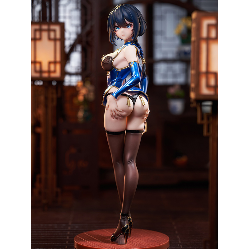 Animester Shiny Series Nangong Cherry La recién llegada Cheongsam Lady Figura escala 1/6
