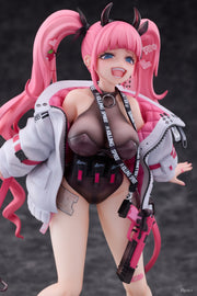 Bibi Buttons T-Track Illustration Unruly Pigtails Arisa Figura escala 1/6