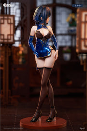 Animester Shiny Series Nangong Cherry La recién llegada Cheongsam Lady Figura escala 1/6