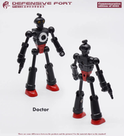 Pangu Toys PT-02E Mighty Miracle God Omega Supreme Version Noir w / LED