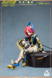 Loscont Armed Battle Angels ABA-001 Blade Violet Figur im Maßstab 1:12