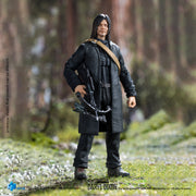 HIYA Exquisita Mini Serie 1/18 Escala 4 pulgadas The Walking Dead Daryl Dixon Daryl Figura de acción