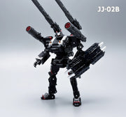 Mecha Zone JJ-02B Diaclone Reboot TM-03 Táctico Mover Tread Versaulter Versión Negra