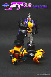 Fans Toys FT-12 Grenadier Bombshell Versión en pecho gris