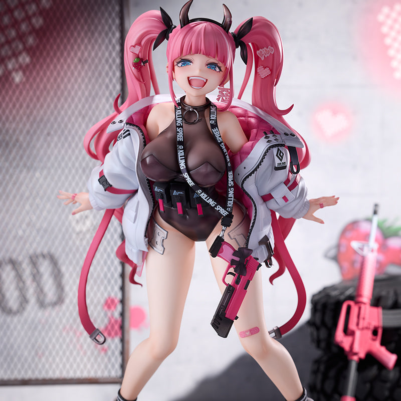 Bibi Buttons T-Track Illustration Unruly Pigtails Arisa Figura escala 1/6