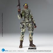 HIYA Exquisita Mini Serie 1/18 Escala 4 pulgadas GIJoe Stalker Figura de acción