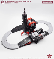Pangu Toys PT-02E Mighty Miracle God Omega Supreme Version Noir w / LED