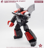 Pangu Toys PT-02E Mighty Miracle God Omega Supreme Version Noir w / LED