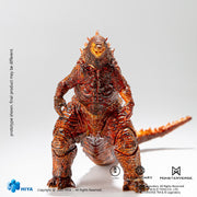 HIYA Exquisita Serie Básica Ninguna Escala 7 Pulgadas Godzilla Rey de los Monstruos Burning Godzilla Figura de Acción 