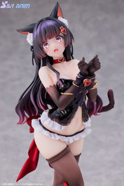 Siki Anim Fernemo Illustration Shibarare Cat Ruhuna-chan 1/7 Scale Figure