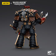 JOYTOY JT9770 Warhammer La Herejía de Horus 1: 18 Hijos de Horus Ezekyle Abaddon Primer Capitán de la XVL Legión