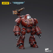 JOYTOY JT8957 - Warhammer 40k 1:18 - Adeptus Mechanicus Kastelan Roboter mit schwerem Phosphorblaster