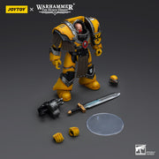 JOYTOY Warhammer La Herejía de Horus 1:18 Escuadrón de exterminadores Cataphractii de la Legión de los Puños Imperiales