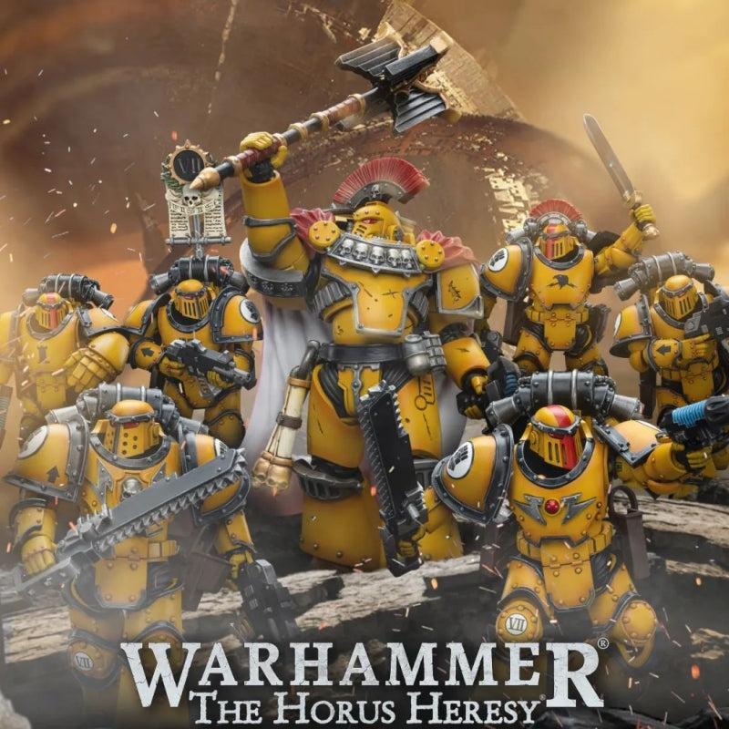 JOYTOY Warhammer La Herejía de Horus 1:18 Legión de los Puños Imperiales MkIII