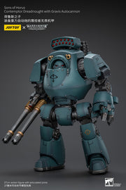 JOYTOY JT9510 Warhammer The Horus Heresy 1: 18 Sons of Horus Contemptor Dreadnought con cañón automático Gravis