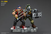 JOYTOY Tortugas Ninja Adolescentes Mutantes TMNT Beebop y Rocksteady