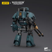 JOYTOY JT9510 Warhammer The Horus Heresy 1: 18 Sons of Horus Contemptor Dreadnought con cañón automático Gravis