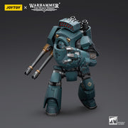 JOYTOY JT9510 Warhammer The Horus Heresy 1: 18 Sons of Horus Contemptor Dreadnought con cañón automático Gravis