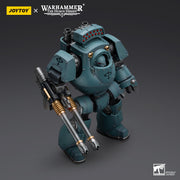 JOYTOY JT9510 Warhammer The Horus Heresy 1: 18 Sons of Horus Contemptor Dreadnought con cañón automático Gravis