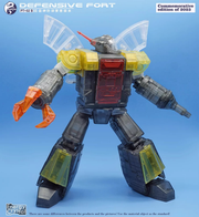 Pangu Toys PT-02F Mighty Miracle God Omega Supreme versión transparente con LED