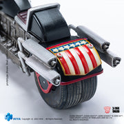 HIYA Exquis Mini Série 1/18 Échelle 4 Pouces JUGE DREDD Juge Anderson &amp; Lawmaster MK Ⅱ Ensemble Action Figure