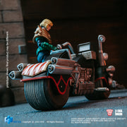 HIYA Exquis Mini Série 1/18 Échelle 4 Pouces JUGE DREDD Juge Anderson &amp; Lawmaster MK Ⅱ Ensemble Action Figure