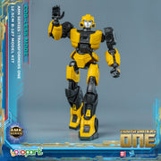 Kit de modelo preensamblado Yolopark AMK Series Transformers One B-127 Bumblebee Cog-Less Mode