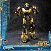 Kit de modelo preensamblado Yolopark AMK Series Transformers One B-127 Bumblebee Cogged Mode