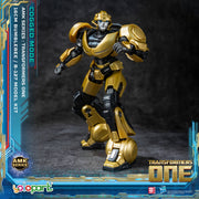 Kit de modelo preensamblado Yolopark AMK Series Transformers One B-127 Bumblebee Cogged Mode