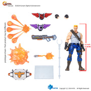 Figura de acción HIYA Exquisite Basic Series 1/12 de 6 pulgadas de Galuga Contra Operation Bill Rizer